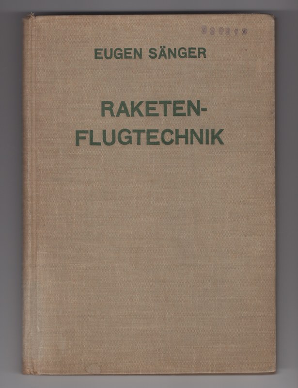 Cover of Raketenflugtechnik.