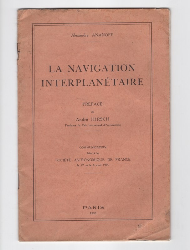 Cover of La Navigation Interplanétaire.