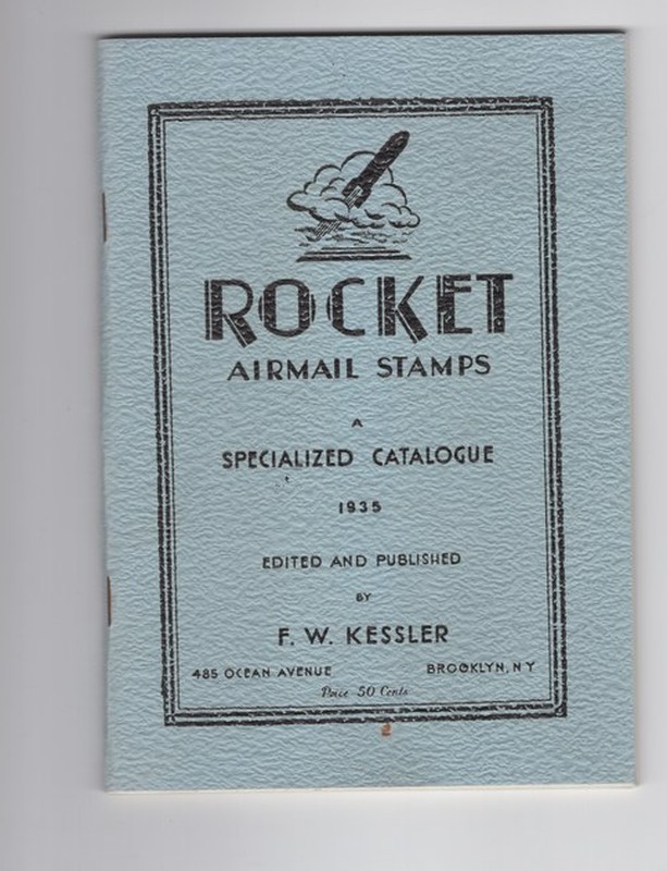 Cover of Rocket Airmail Stamps A Specialized Catalogue.