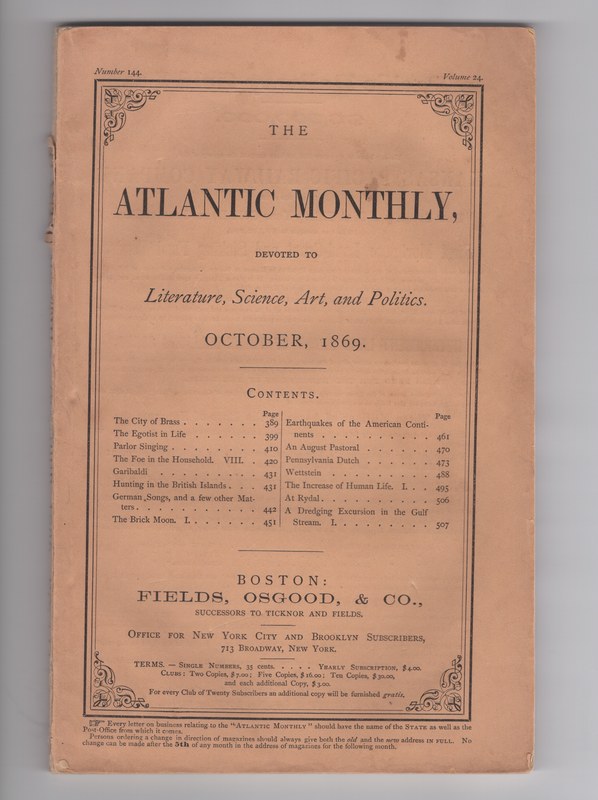 Cover of The Brick Moon.