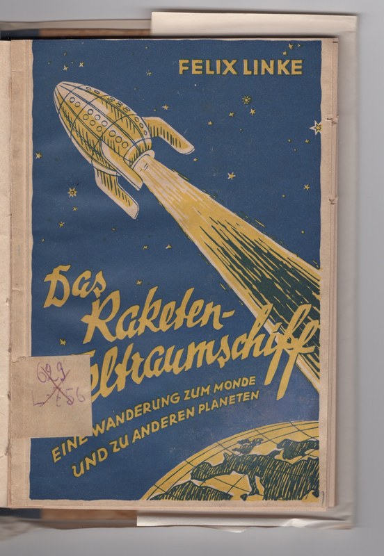 Cover of Das Raketen-Weltraumschiff.