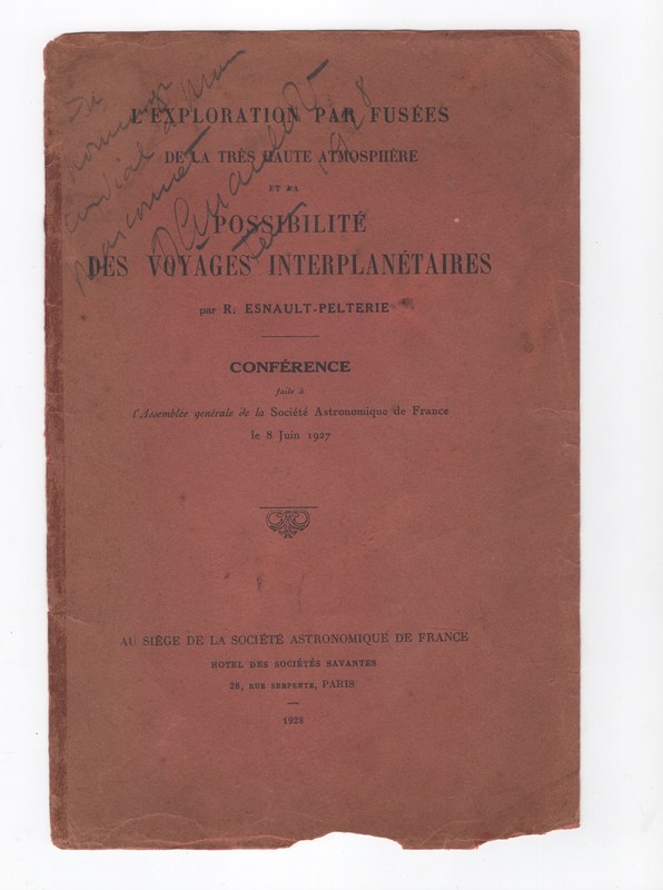 Cover of L’ Exploration Par Fusées De La Très Haute Atmosphère.