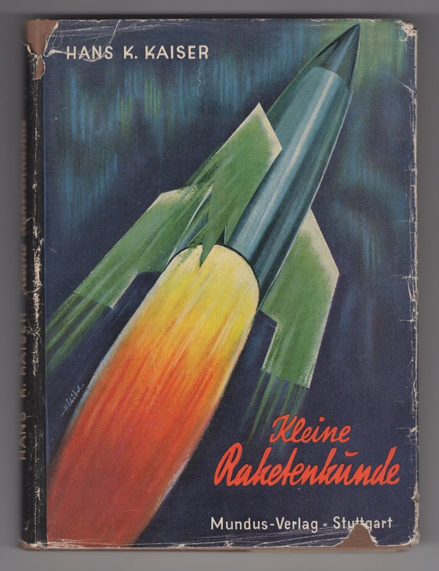 Cover of Kleine Raketenkunde.