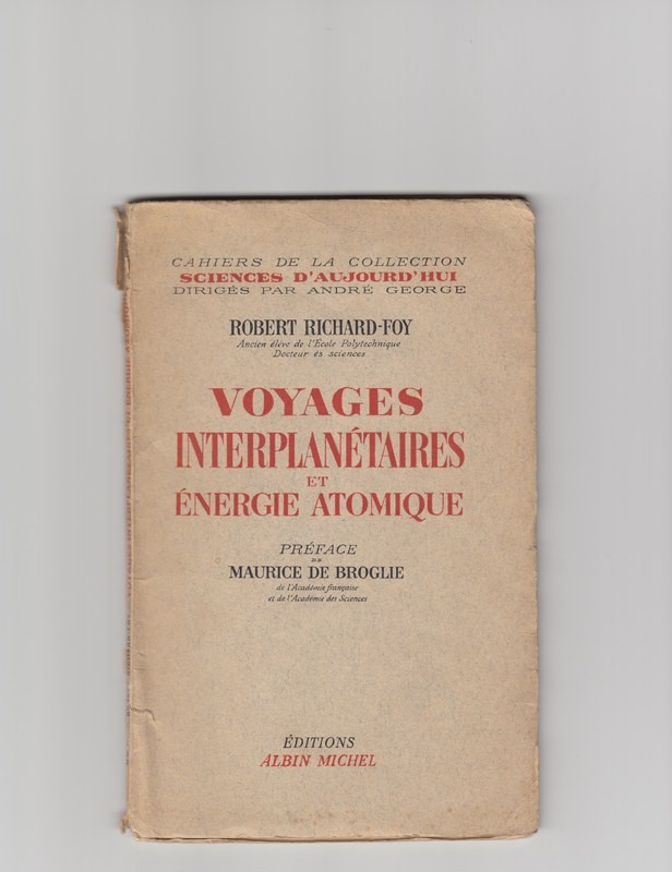 Cover of Voyages Interplanétaires et Energie Atomique.