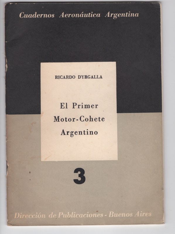 Cover of El Primer Motor-Cohete Argentino.