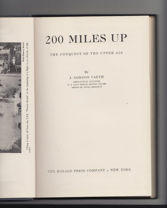 Cover of 200 Miles Up.