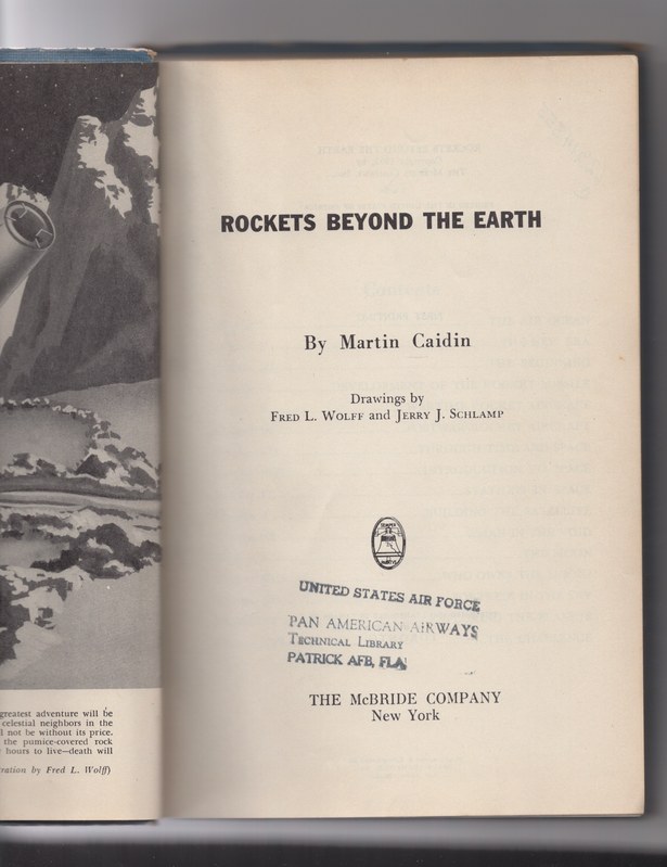 Cover of Rockets Beyond The Earth.