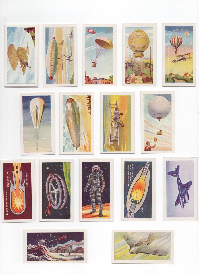 The Conquest of Space card set, Cadet Sweets, 1957