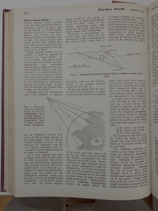Cover of Extra-Terrestrial Relays: Can Rocket Stations Give World-wide Radio Coverage?