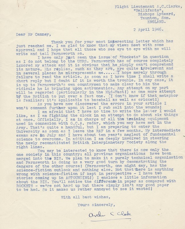 Cover of Letter and BIS papers