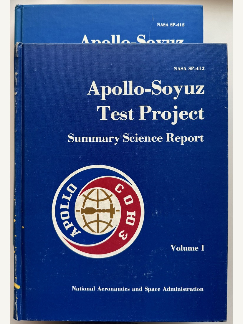 Apollo-Soyuz Test Project: Summary Science Report, NASA SP-412, Volumes I and II