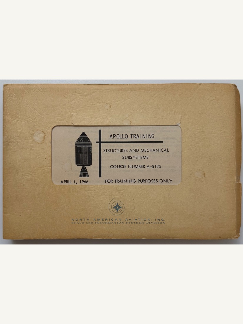 Apollo Training 1966 — Structures and Mechanical Subsystems