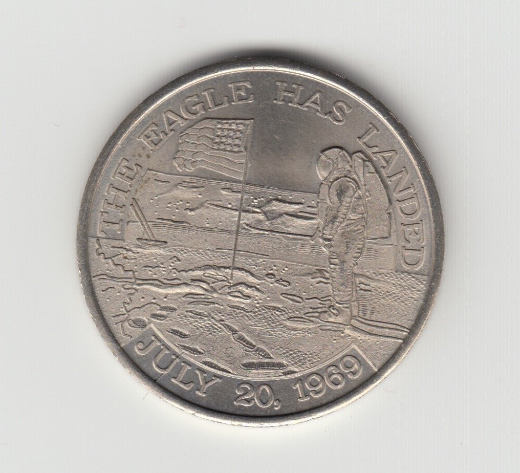 Apollo 11 MFA Medallion with Flown Metal