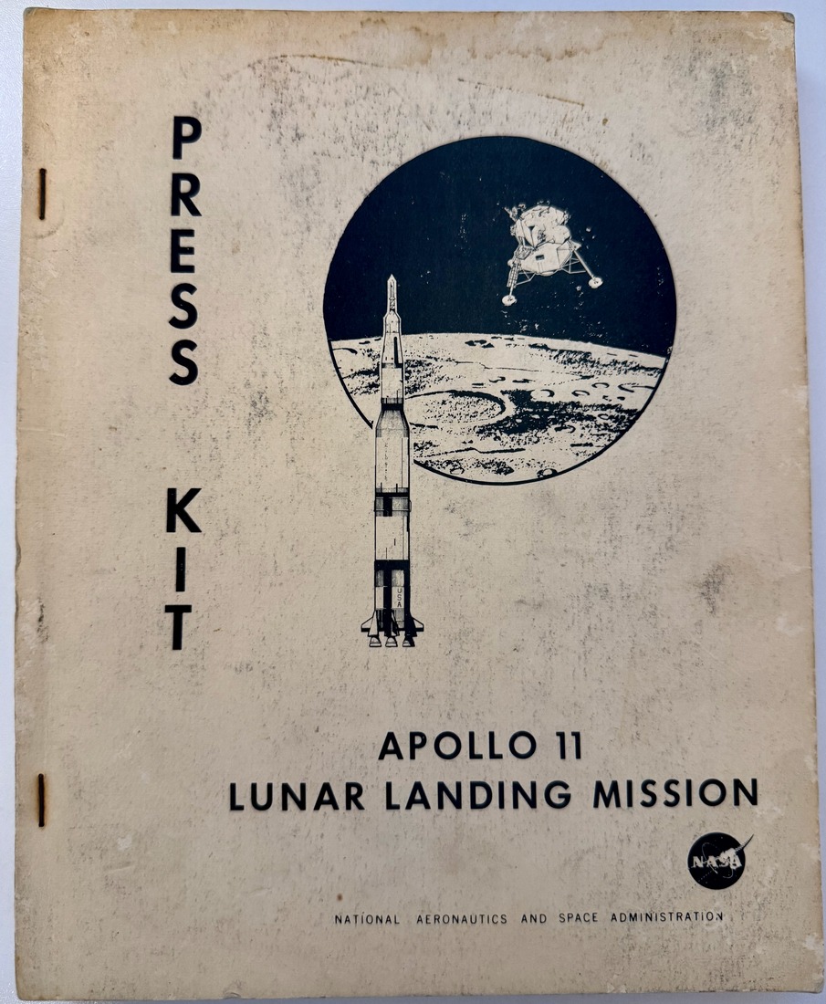 Original NASA Apollo 11 Press Kit