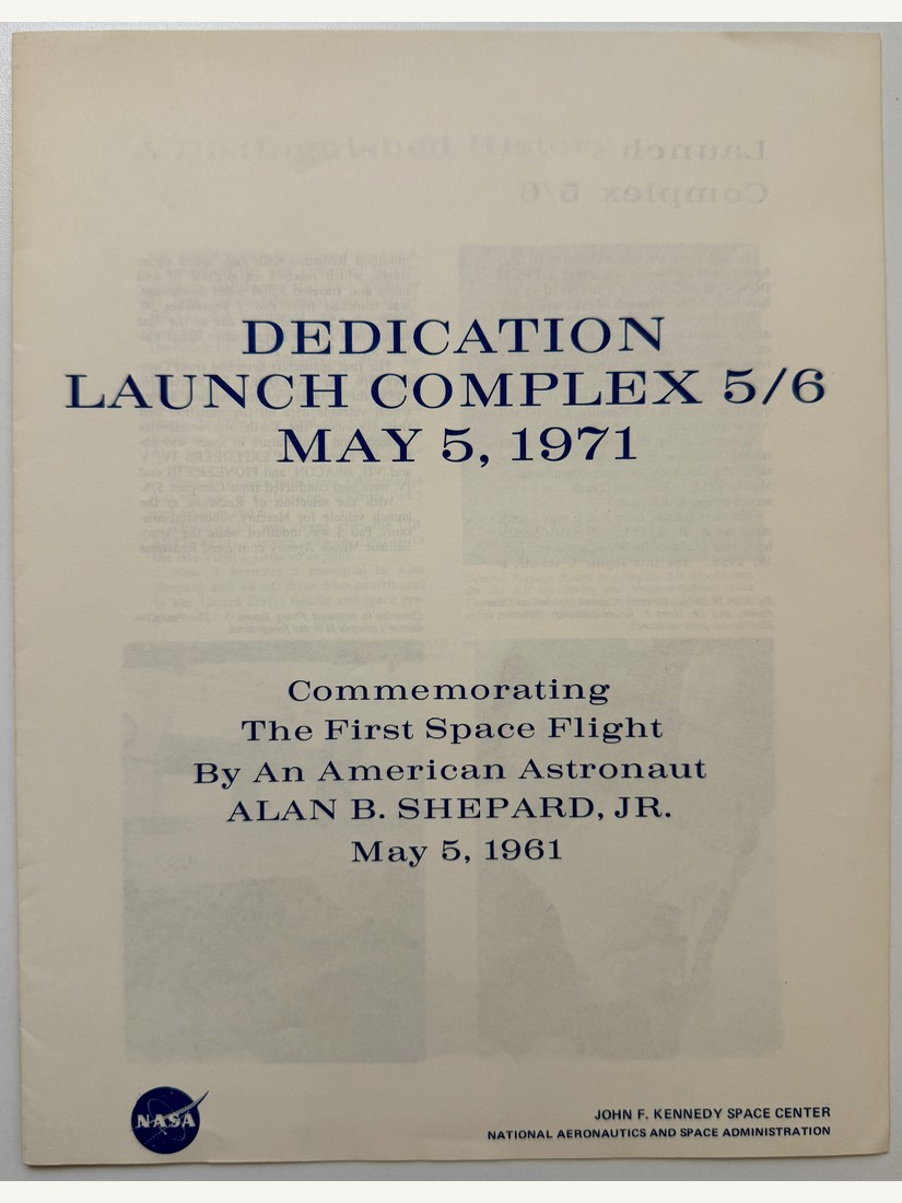 Dedication, Launch Complex 5/6, May 5, 1971