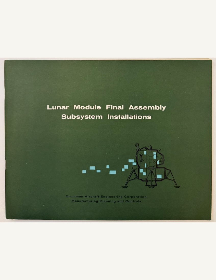 Grumman Lunar Module Final Assembly Subsystem Installations, November 1966