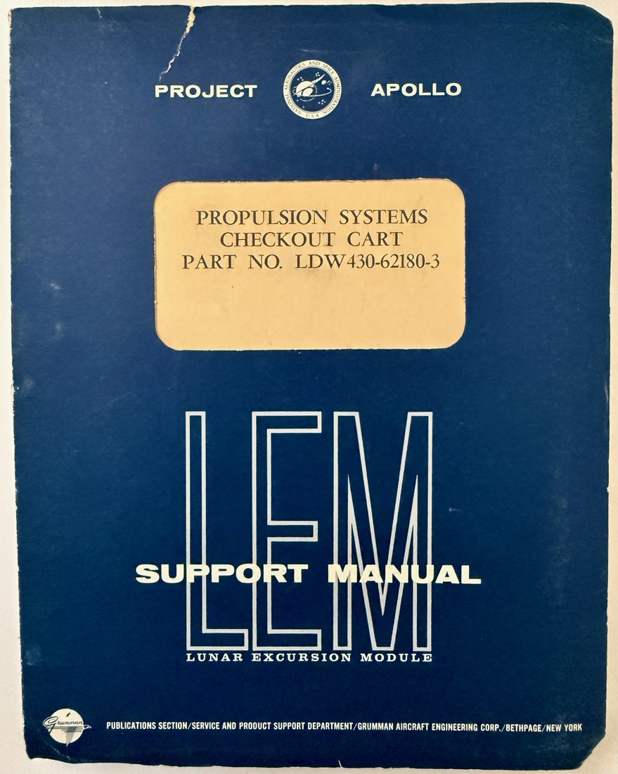 Grumman Apollo Lunar Module Manual — Propulsion System