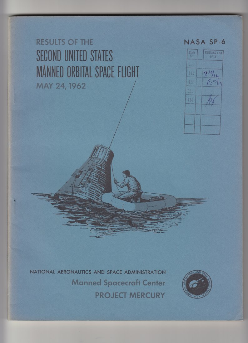Results of the Second U.S. Manned Orbital Space Flight