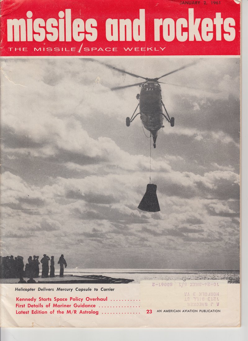 Missiles and Rockets, January 2 1961