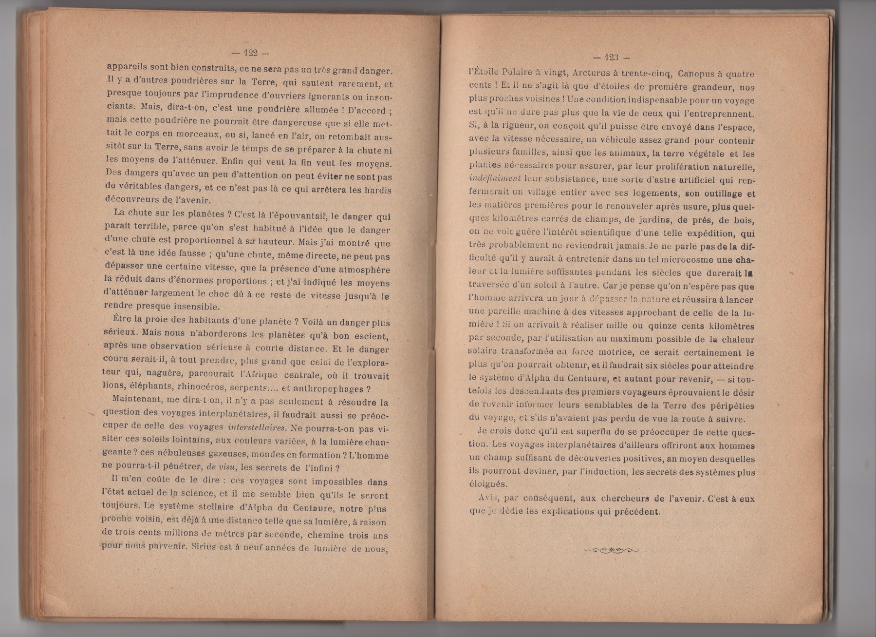 Same conclusion passage, second edition, p. 122-123