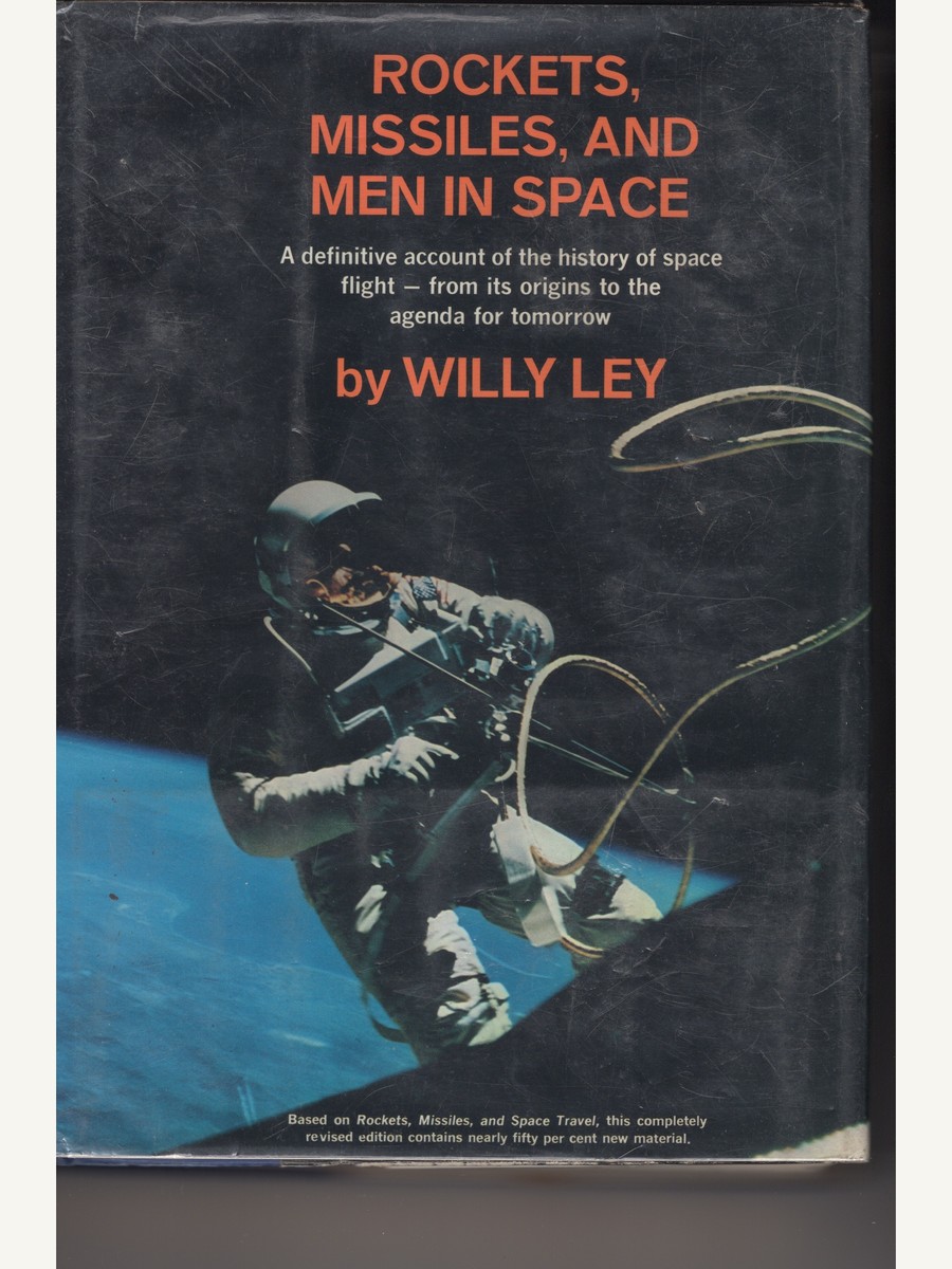 Cover of Rockets, Missiles, and Men in Space.
